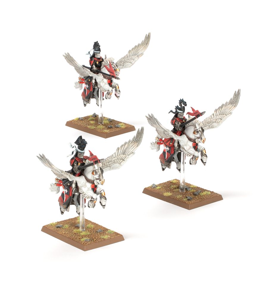 KINGDOM OF BRETONNIA - Pegasus Knights (06-09)