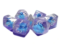 ANIMAL KINGDOM - Baby Stegosaurus Blue Polyhedral 7-Die Set (283)