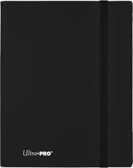 PORTFOLIO - Plastic Eclipse 9-Pocket Jet Black Binder