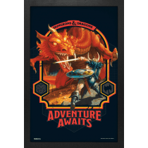 GEL-COAT - D&D Adventure Awaits  (Brushed 11inX17in) Picture