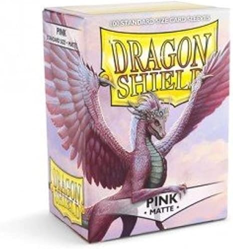 Standard Matte Pink 100ct Sleeves