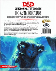 DM SCREEN - Icewind Dale Rime of The Frostmaiden