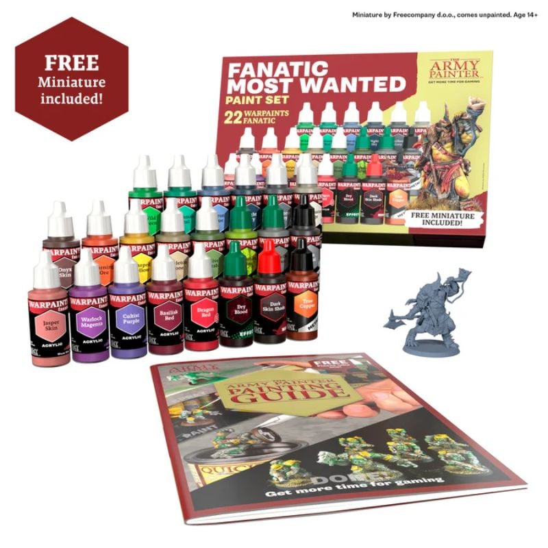 WP8071 - Fanatic Most Wanted Paint Set