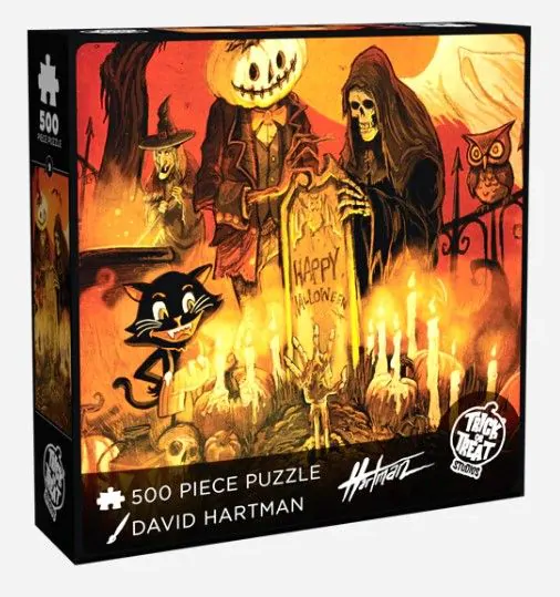 Halloween at the Cemetery 500pc Puzzle