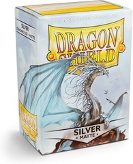 Standard Matte Silver 100ct Sleeves