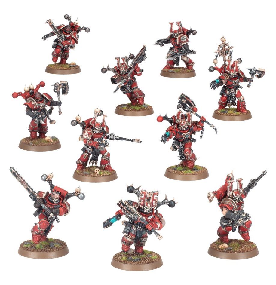 WORLD EATERS - Khorne Berzerkers (STK) (43-10)