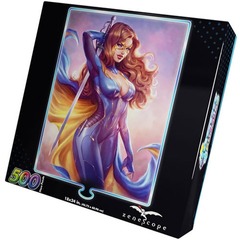 Grimm Fairy Tales Foil Belle Beast Hunter 500pc Puzzle