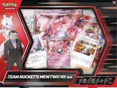 TEAM ROCKET'S MEWTWO ex Box