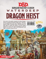 DM SCREEN - Waterdeep Dragon Heist