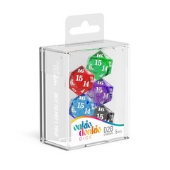 Oakie Dokie Enclave D20 Spindown 5 Dice Set