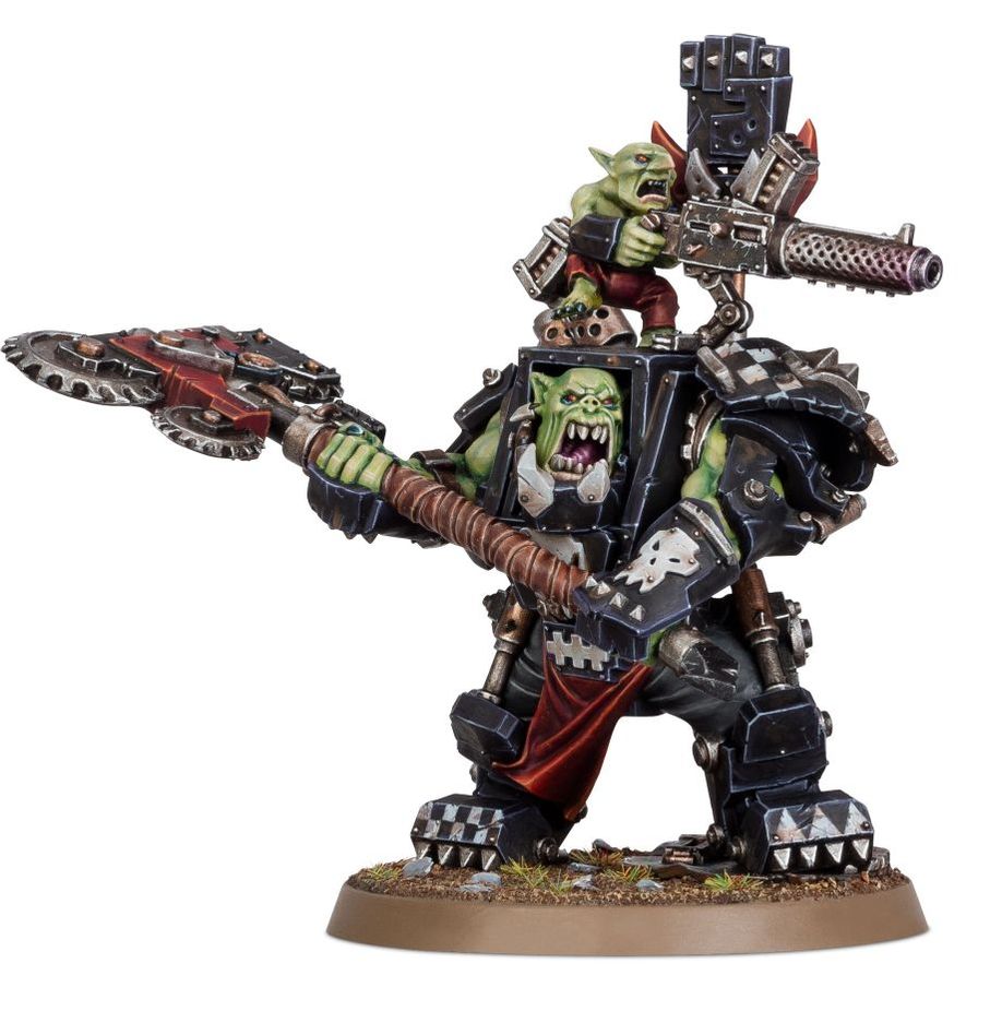 ORKS - Warboss in Mega Armour (50-56)