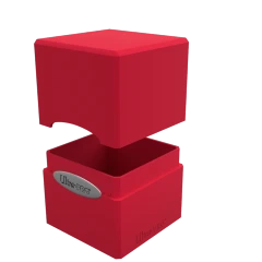 DECK BOX - Satin Cube Apple Red (100+)