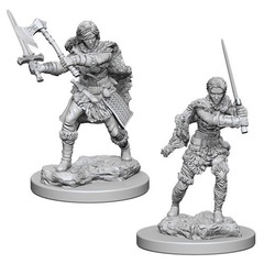 W01: Nolzur's Marvelous Miniatures - Human Barbarian Female (72644)