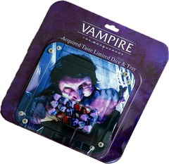 VAMPIRE THE MASQUERADE - ACquired Taste Limited Dice & Tray Set