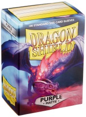 Standard Matte Purple 100ct Sleeves