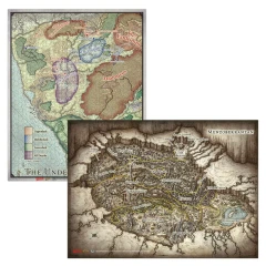 GALE FORCE 9 - Game Mat Out of The Abyss Map Set