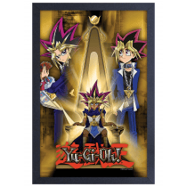 GEL-COAT - YuGiOh Yami & Yugi (Brushed 11inX17in) Picture