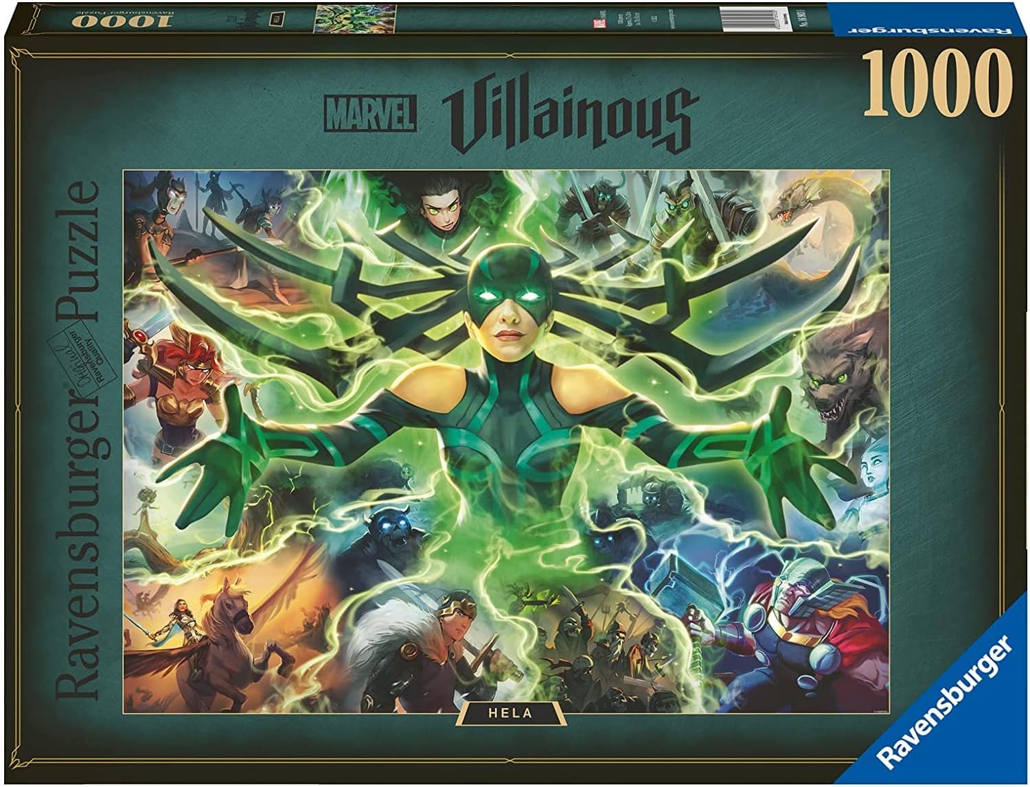 Marvel Villainous Hela 1000pc Puzzle