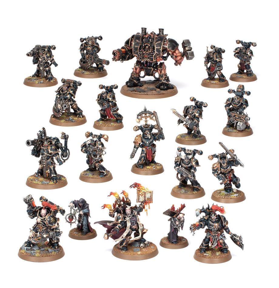 CHAOS SPACE MARINES Combat Patrol (43-89)