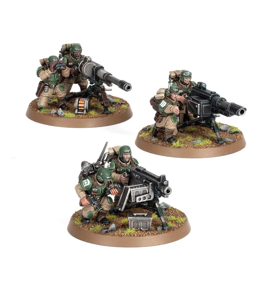 ASTRA MILITARUM - Cadian Heavy Weapons Squad (47-19)