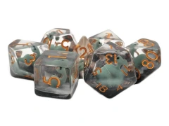 ANIMAL KINGDOM - Baby Brontosaurus Green Polyhedral 7-Die Set (282)