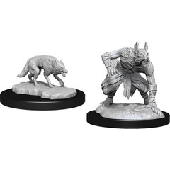 W14: Nolzur's Marvelous Miniatures - Jackalwere & Jackal (90244)