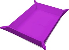 Vivid Purple Foldable Magnetic Dice Tray