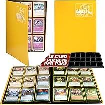 Monster 9-Pocket Yellow Portfolio
