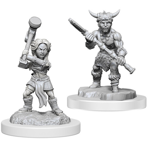 W18: Nolzurs Marvelous Miniatures - Halfling Barbarians (90412)