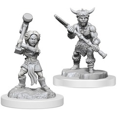 W18: Nolzur's Marvelous Miniatures - Halfling Barbarians (90412)