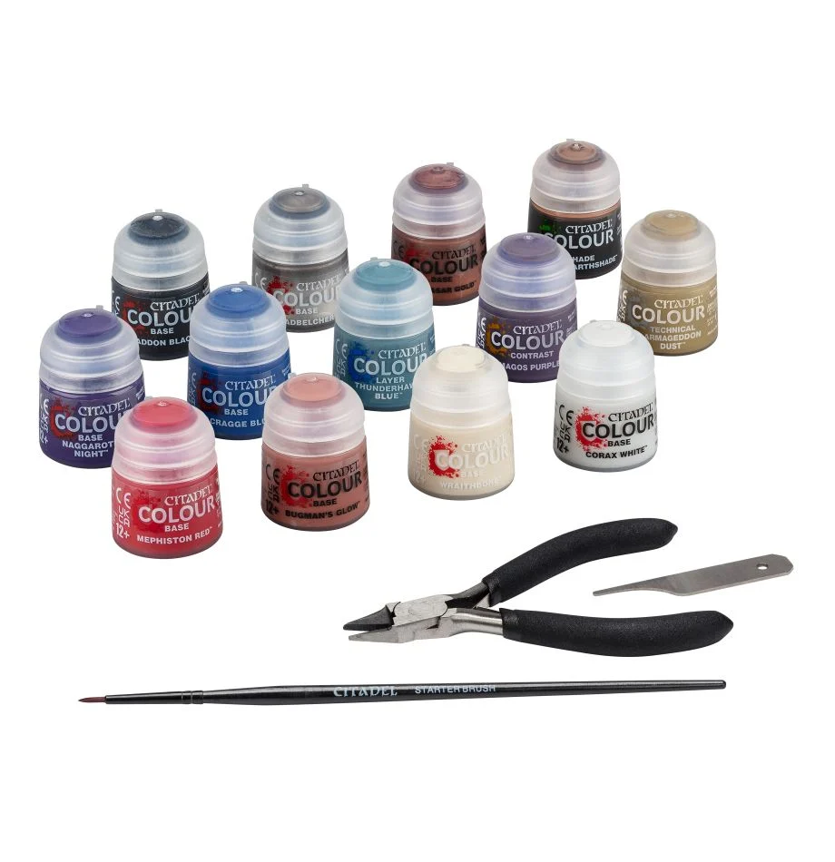 Warhammer 40K Paints & Tools Set (STK) (60-12)