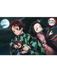 Demon Slayer - Tanjiro & Nekuko - Moonlight (161373)