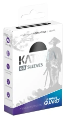 Japanese Katana Black 60ct Sleeves