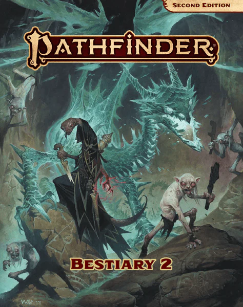 PATHFINDER - 2nd Ed Bestiary 2 (HC)