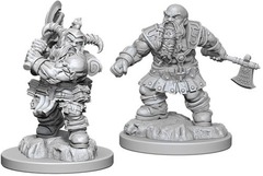 W06: Nolzur's Marvelous Miniatures - Dwarf Barbarian Male (73391)