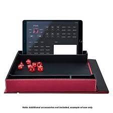 DRAGON SHIELD - Player Companion Blood Red RPG Accessory Box Box & Dice Tray
