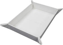 Vivid White Foldable Magnetic Dice Tray