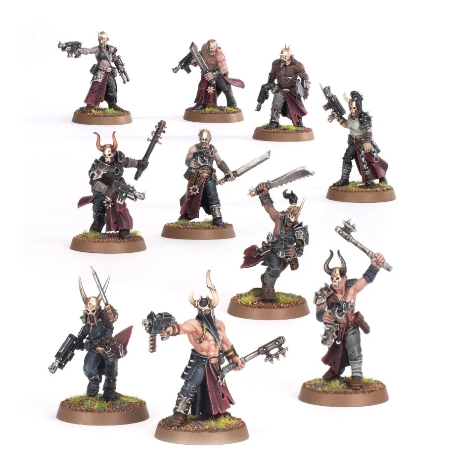 CHAOS SPACE MARINES - Chaos Cultists (43-88)