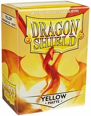 Standard Matte Yellow 100ct Sleeves