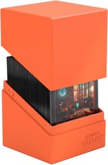Boulder Solid Orange (100+) Deck Box