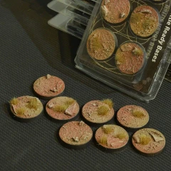 GAMERS GRASS - Bases Badlands (32mm) Round (x8)