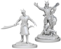 W06: Nolzur's Marvelous Miniatures - Tiefling Warlock Male (73388)