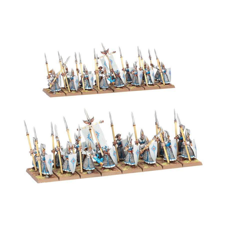HIGH ELF REALMS - Elven Spearmen (13-15)
