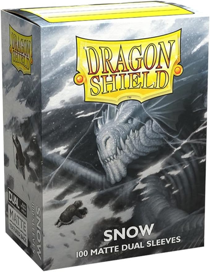 Standard Dual Matte Snow 100ct Sleeves