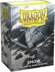 Standard Dual Matte Snow 100ct Sleeves