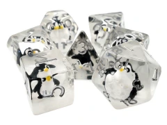 ANIMAL KINGDOM - Penguin Polyhedral 7-Die Set (256)