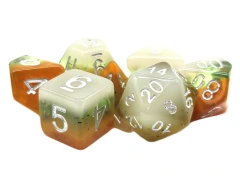 GRADIENTS - Kiwi Fruit Polyhedral 7-Die Set (72)