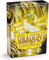 Japanese Matte Yellow 60ct Sleeves