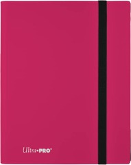PORTFOLIO - Plastic Eclipse 9-Pocket Hot Pink Binder
