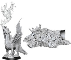 W11: Nolzur's Marvelous Miniatures - Gold Dragon Wyrmling & Treasure (90028)